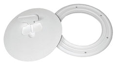 T-H Marine Quick Release Deck Plate 6" Diameter, Polar White DPCAM62DP
