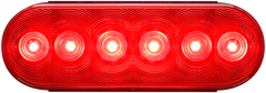 Optronics STL12RBP Fleet Count Waterproof LED Oval Stop & Turn Tail Light