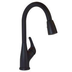 Valterra Phoenix PF231761 Single Handle Pull Down Hybrid Kitchen Faucet, Matte Black