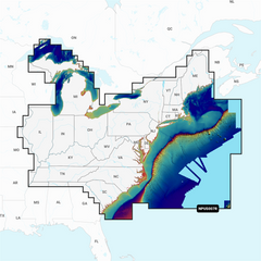 Navionics Platinum+ On MicroSD, US Northeast & Canyons 010C137040