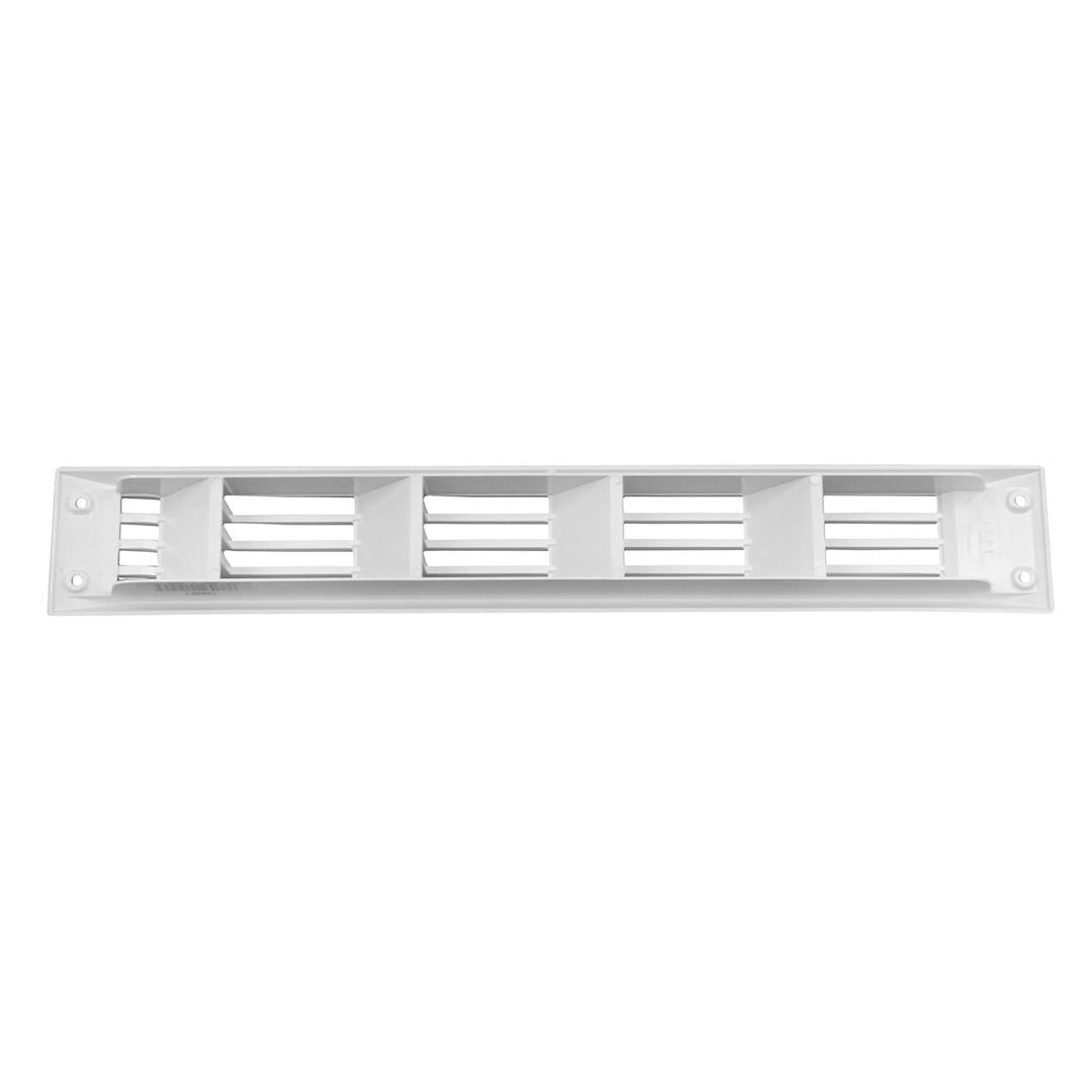 Attwood Louver Vent Venturi/White/Bulk 1494F1