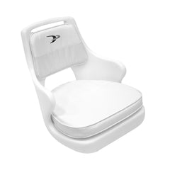 Wise Standard Pilot Chair Package With Chair, Cushion Set and Mounting Plate - White 8WD0153710