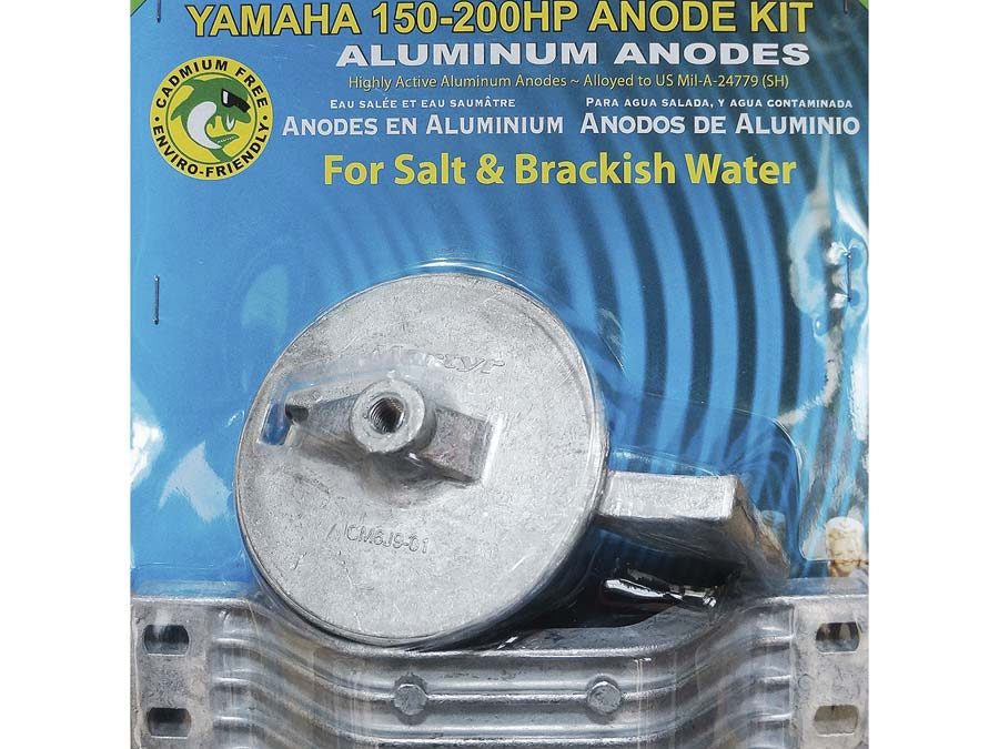 CMP Group Martyr Anode Kit For Yamaha 150-200 HP Outboards (Contains 1-6G54525101, 1-6J94537101 and Fastening Hardware) CMY150KITA