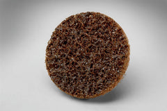 3M 07480 Roloc 2" Coarse (80-100) Brown Surface Conditioning Disc - 25 per Box