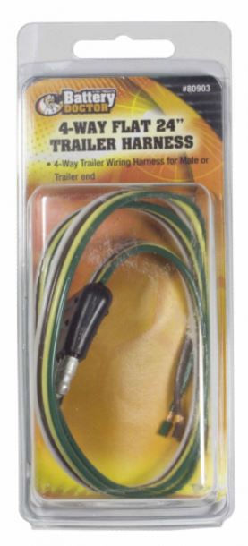 Battery Doctor 4-Way Trailer End, 24" Male 80903