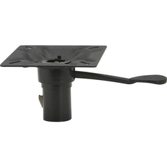 Attwood 238 Series Seat Mount Plated Steel, 0° Angle, Left Handle, Bulk 2381501