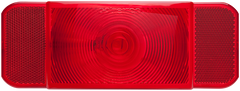 Optronics RVST60P Low Profile RV Combination Tail Light, White Passenger Side