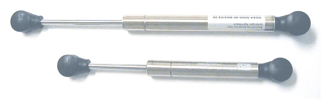 Sierra Stainless Steel Nautalift 12 - 20" Range 8" Stroke Gas Lift Supports