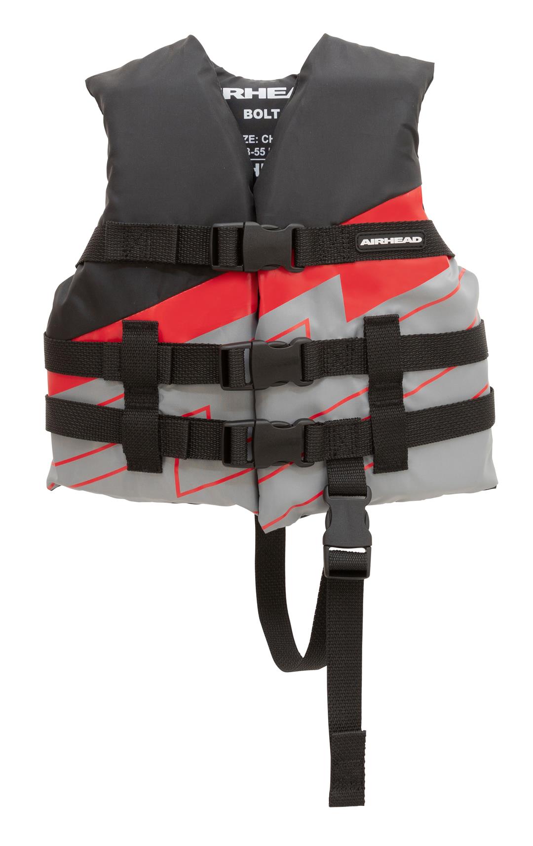 Airhead Scanstrut 3008402ABR Bolt Nylon Life Jacket, Child, Red