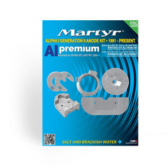 CMP Group Martyr Anode Kit For Mercury Alpha I Generation II Drives 1991-Present (Contains 1-762145, 1-806105, 1-821629, 1-821631, 2-806189 and Fastening Hardware) MALPHAKITA