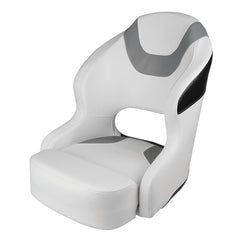 Wise Baja Series Bucket Seat, Brite White / Grey / Black 33141782