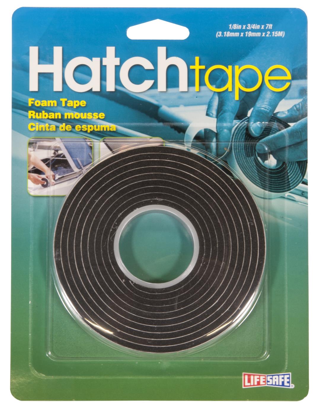 Top Tape Life Safe RE3870 Vinyl Foam Hatch Tape 1/8" x 3/4" x 7'
