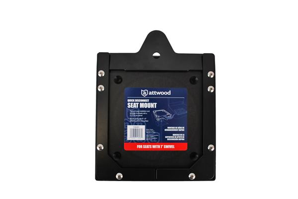 Attwood Quick Disconnect Seat Mount 7" Swivel 11603D1