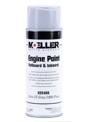 Moeller Engine Spray Paint, Volvo Grey 1989-Up 025488