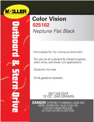 Moeller Color Vision Engine Paint, Neptune Flat Black 025102