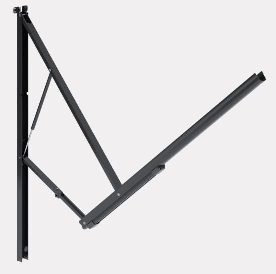 Dometic 9108853262 9100 Power Patio Awning Basement Main Arm, 1 pr., Black
