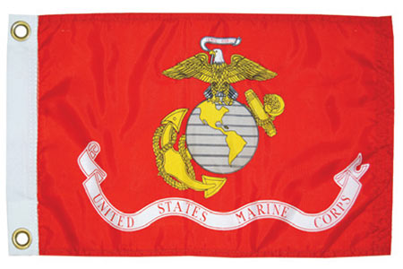 Taylor Military Flag 12" x 18" 5623