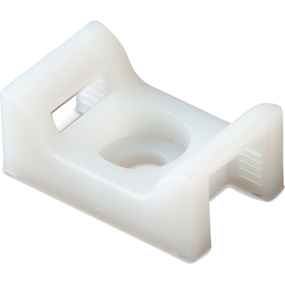 Ancor Cable Tie Screw Mounts, Natural, 25/pk 199231