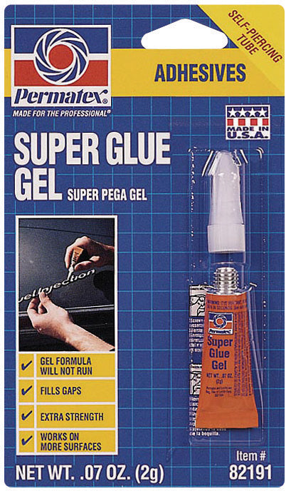 Permatex 82191 Super Glue Gel, 2 gr.