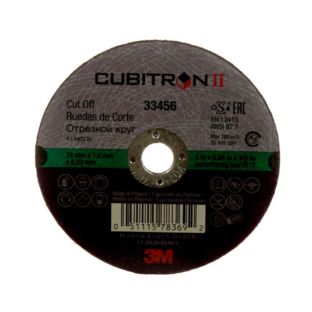 3M Cubitron II Cut-Off Wheel 33456