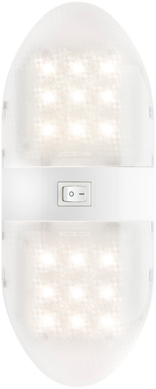 Optronics LED Interior RV Light, Double RVILL34P