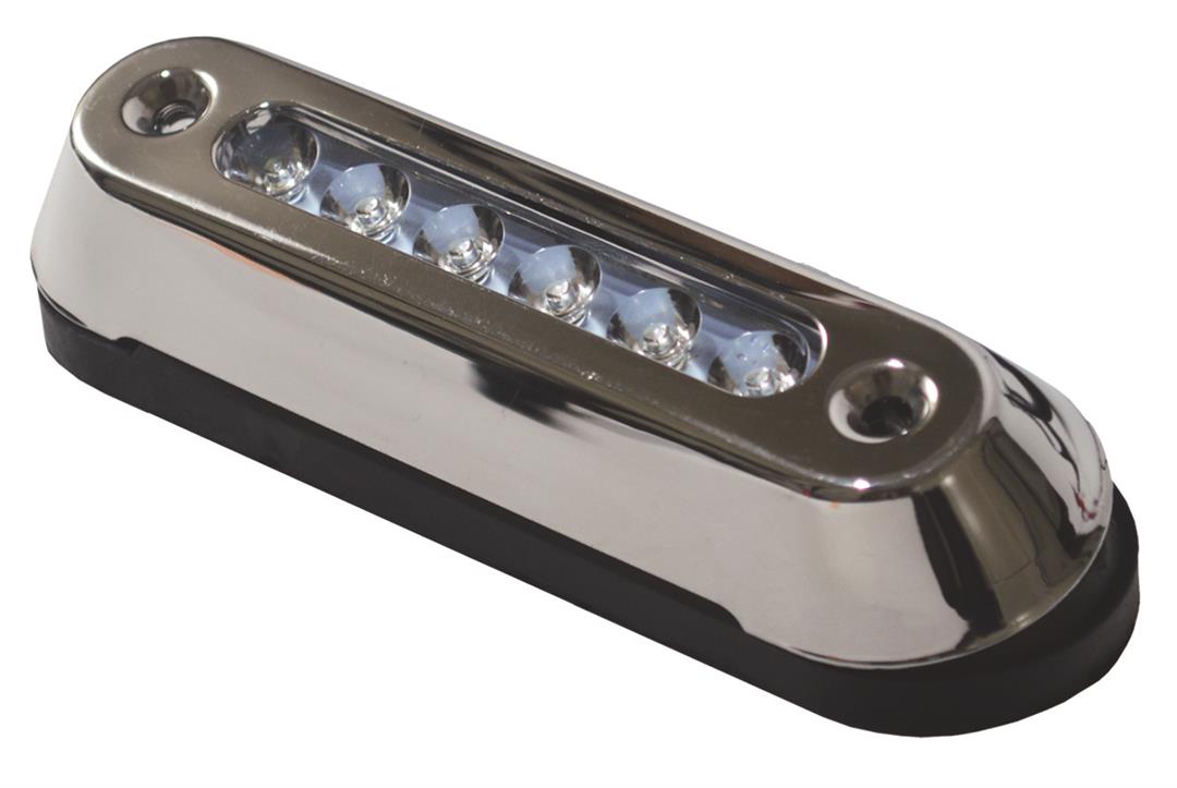 T-H Marine Waterproof Stainless Steel LED Underwater Light EDSM7815BD