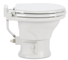 Dometic 311 Series Toilet w/o Sprayer, Low Profile, White 302311681