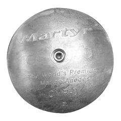 CMP Group Martyr Rudder/Trim Tab Anode With Stainless Steel Allen Head CMR02
