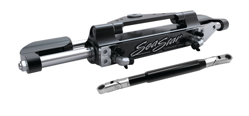 SeaStar HC6845 Tournament Series Front Mount Outboard 8" Stroke 8.34 Cubic Inch Cylinder, HP6160 Seal Kit