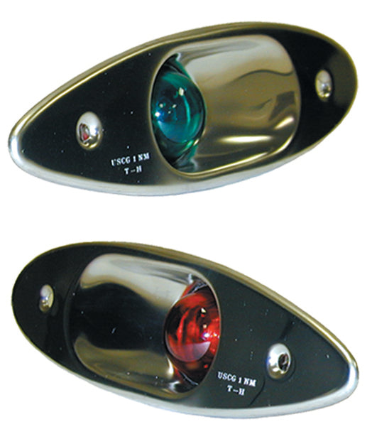 T-H Marine Shark Eye Nav Lights 1NM (Pair) SEL1DP