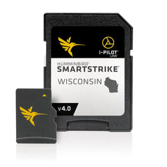 Humminbird 600041-4 Smartstrike Digital Fishing Map Card for Wisconsin