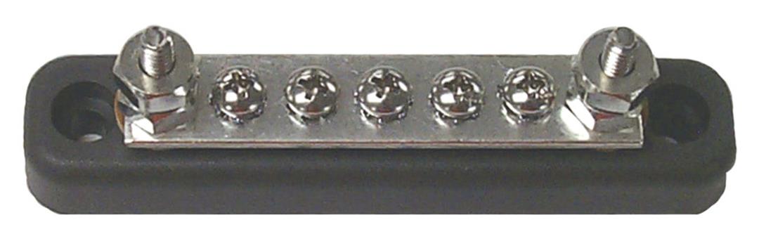 Sierra 5 Gang Screw Type Bus Bar, 150 Amp FS46100