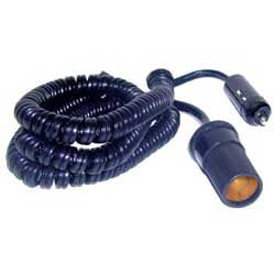 Prime Products 08-0918 15' Tangle Free 5 Amp 12V Coil Extension Cord