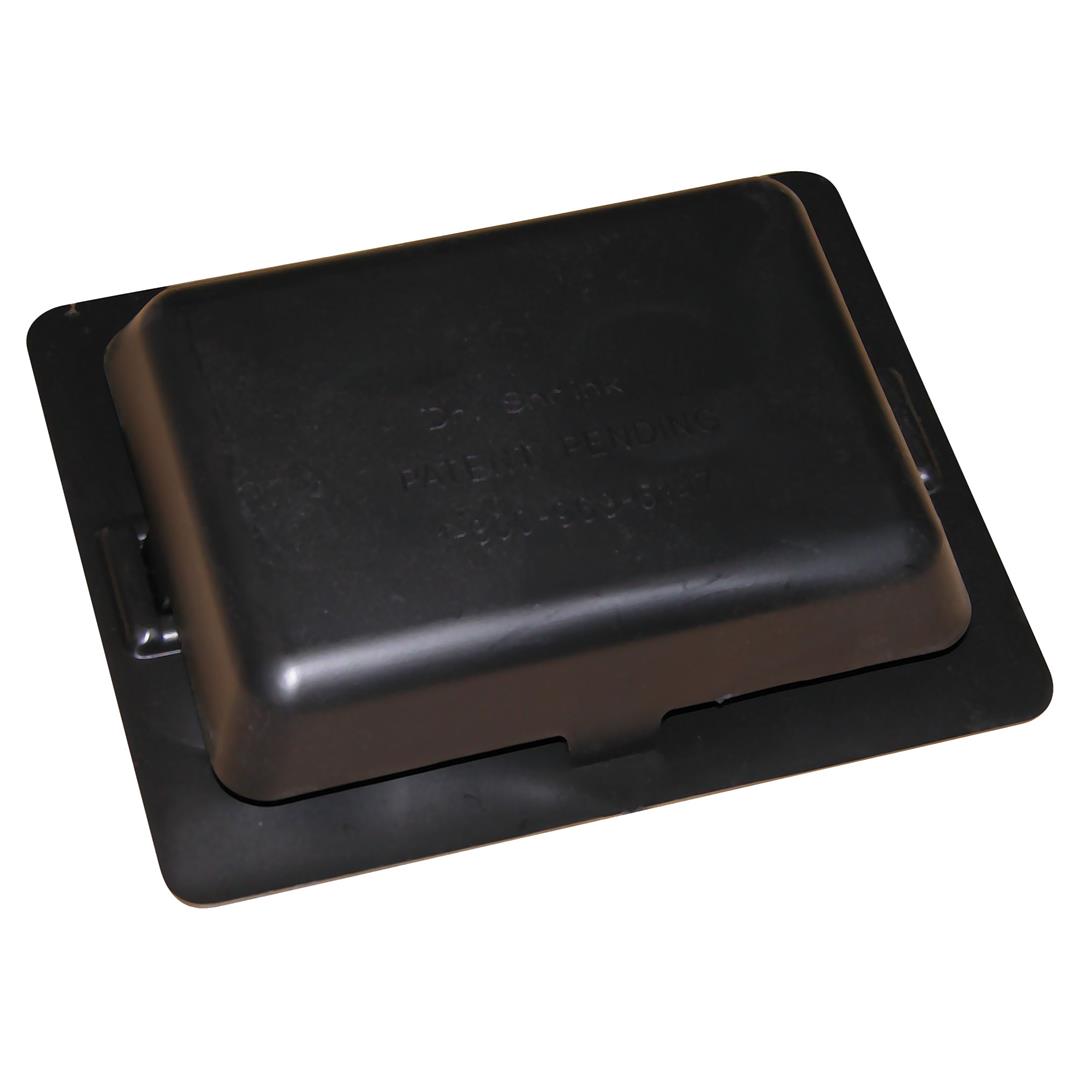 DR SHRINK INC. Self Adhesive Vent 4" x 5", Black DS683