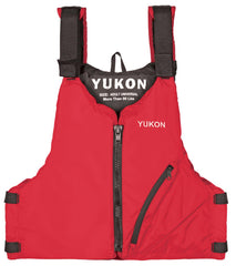 Airhead 3300415ADR Yukon Base Paddle Vest, Adult Universal, Red
