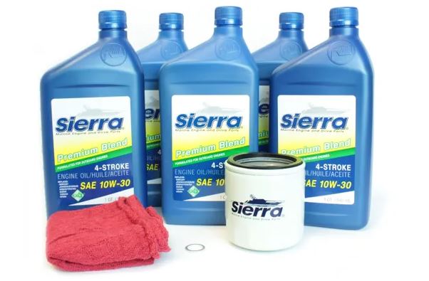 Sierra 9392 Yamaha 4 Stroke Oil Change Kit, Replaces Yamaha LUB-MRNMR-KT-10