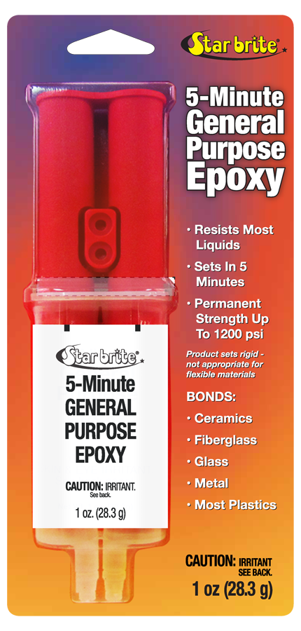 Star brite Epoxy Syringe Clear 093401