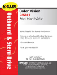 Moeller Color Vision Engine Paint, High Heat White 025811