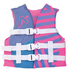 Airhead 3008103AHPSB Child/Youth Trend Vest, Youth, Pink/Blue