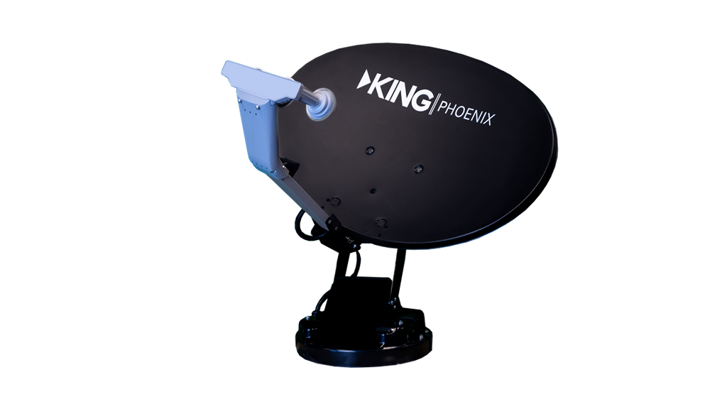 King KPT1000 Phoenix Roof-Mounted Satellite Antenna Reflector/Dish for ...