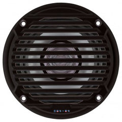 Jensen 5-1/4" Dual Cone Waterproof Speakers, Black, Pr. MS5006BR