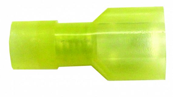 Battery Doctor Yellow Nylon Fully Insulated Quick Disconnects, 12-10 AWG, Male, 5/Pk. 80878