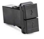 Sierra AP10020 USB Charger - Panel Mount w/Square Access Doors