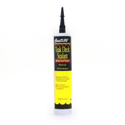 BoatLIFE 1252 Teak Deck Sealant Cartridge 10.6 oz. (310 ml.), Black, 12/case