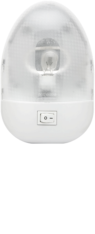 Optronics Interior RV Series, Single fixture w/Switch RVIL35P
