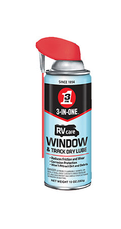 WD-40 3-In-One 120091 RV Care Window & Track Dry Lube