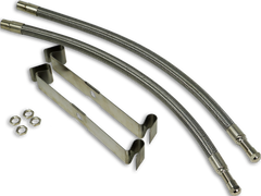 Valterra Minder TM22309VP Tireminder Braided Steel Valve Extender Kit for 16"-19.5" Dually Wheels, Rim Hole Mounted