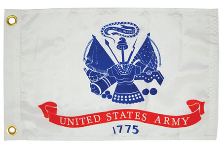 Taylor Military Flag 12" x 18" 5620