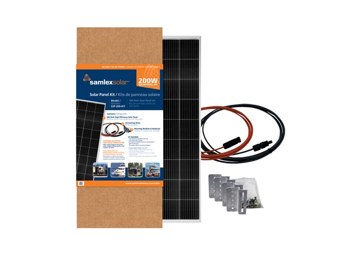 SamlexSolar SSP-200-KIT 200W Solar Panel Kit