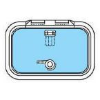 Lewmar LEW39620050 20 Ocean Series Hatch Flat Base